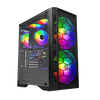 Computer Cases |Raidmax X6 Series RGB Gaming Computer Case(ATX) (Black) - TieredUp Tech, Inc.