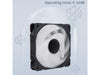 SAMA IMBK3IN1 ARGB 3-in-1 120mm Fan Kit Black — top view