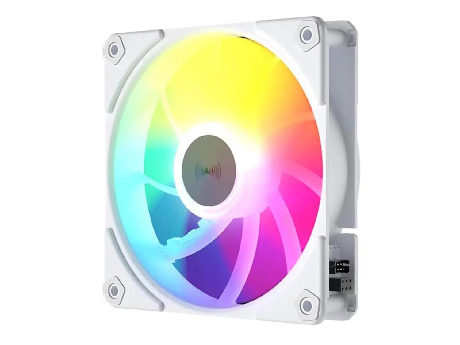 SAMA UF1203W ARGB 3 - in - 1 120mm Fan Kit White - Geek Tech