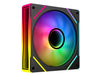 SAMA YF1203IBK ARGB 120mm Single Cooling Fan Black — close-up