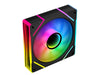 SAMA YF1203IBK ARGB 120mm Single Cooling Fan Black — detail view