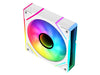SAMA YF1203IW ARGB 120mm Single Cooling Fan White — side view