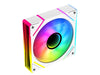 SAMA YF1203IW ARGB 120mm Single Cooling Fan White — detail view
