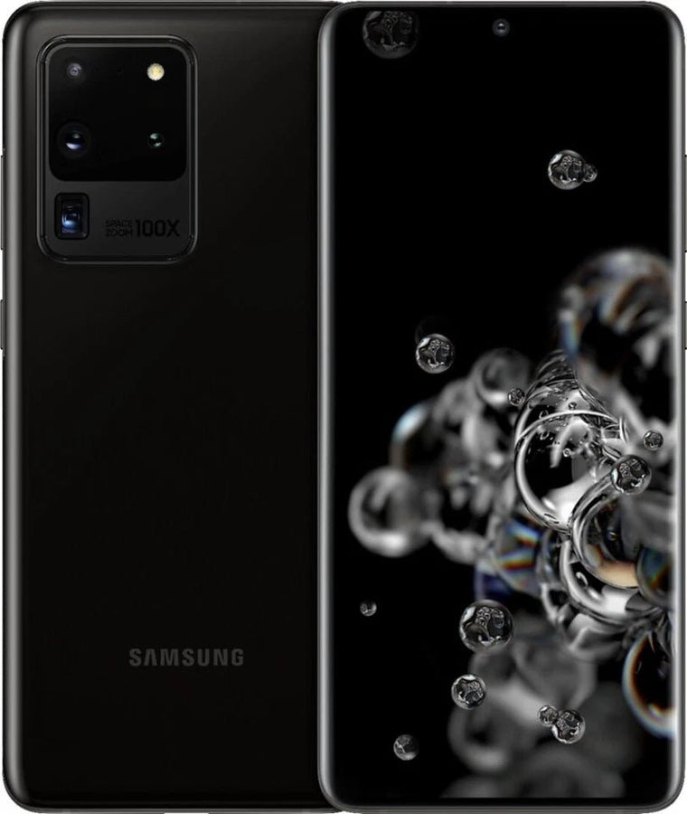 Unlocked Samsung Galaxy S20 Ultra 5G 128GB Black - Grade B