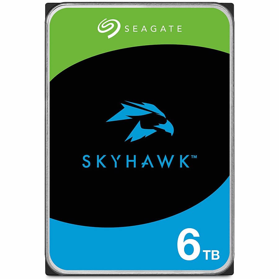 Disco duro HDD Seagate SkyHawk de 3,5" y 6 TB Sata 