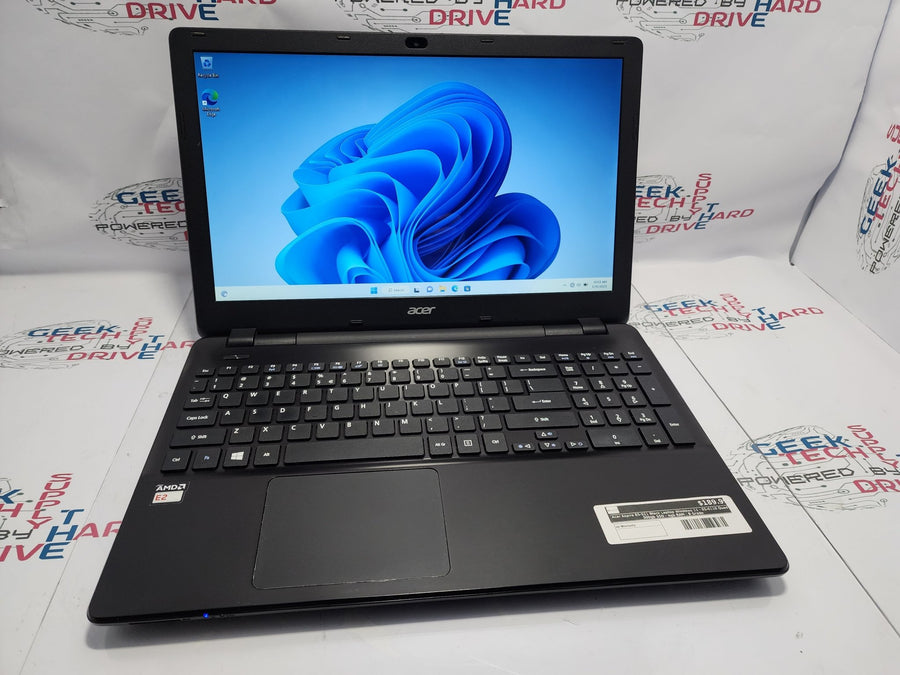 Portátil Acer Aspire E5-521 color negro con Windows 11, E5-6110 Quad, SSD de 500 GB, RAM de 12 GB | Grado B 