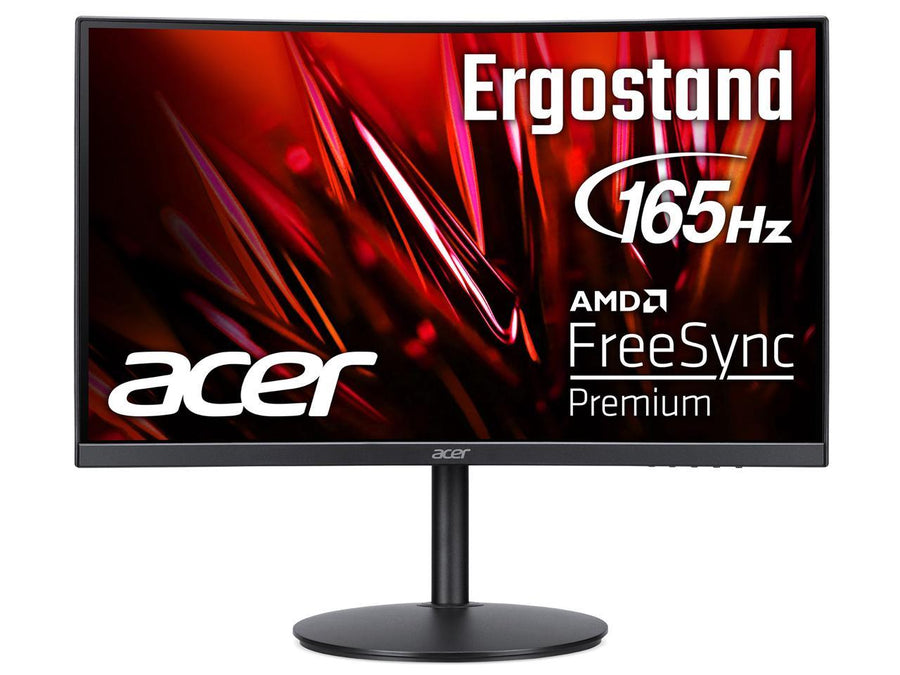 Acer EI242QR Sbiiphx 23.6" 1200R 16:9 Curved Full HD (1920 x 1080) 165hz Premium Gaming Monitor
