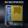 (ATX) Antec AX61 Elite Gaming Computer Case — rear view