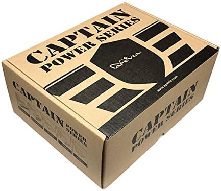 Fuente de alimentación Apevia CAPTAIN550 ATX con cables totalmente negros 