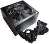 Apevia CAPTAIN550 ATX Power Supply with All Black Cables — angle view