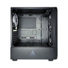 (ATX) Apevia Predator-BK Gaming Computer Case — close-up