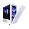 (ATX) Apevia Predator-WH Gaming Computer Case — angle view