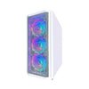 (ATX) Apevia Predator-WH Gaming Computer Case — top view