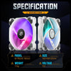 Asiahorse 140mm ARGB Fan Kit - White (2 Pack) — packaging