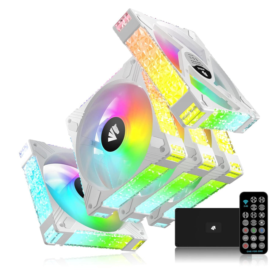 Ventilador RGB Asiahorse FS-S001 (paquete de 5) 