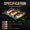 Asiahorse Matrix-Black 56 Addressable RGB LEDs 360MM — detail view