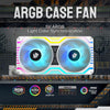 Asiahorse Matrix-White 48 Addressable RGB LEDs 240MM — close-up