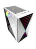 (ATX) BGears Blackwidow-WH Gaming Computer Case — angle view