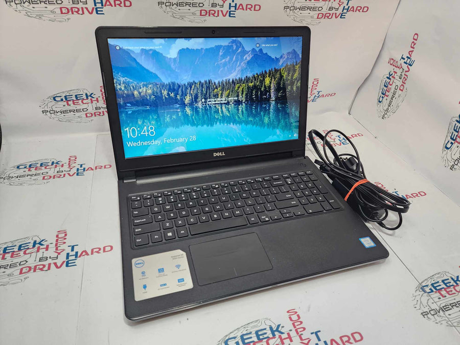 Dell Inspiron 15 3567 Laptop i3-7100U 500GB SSD 6GB DDR4 Webcam Black | B Grade