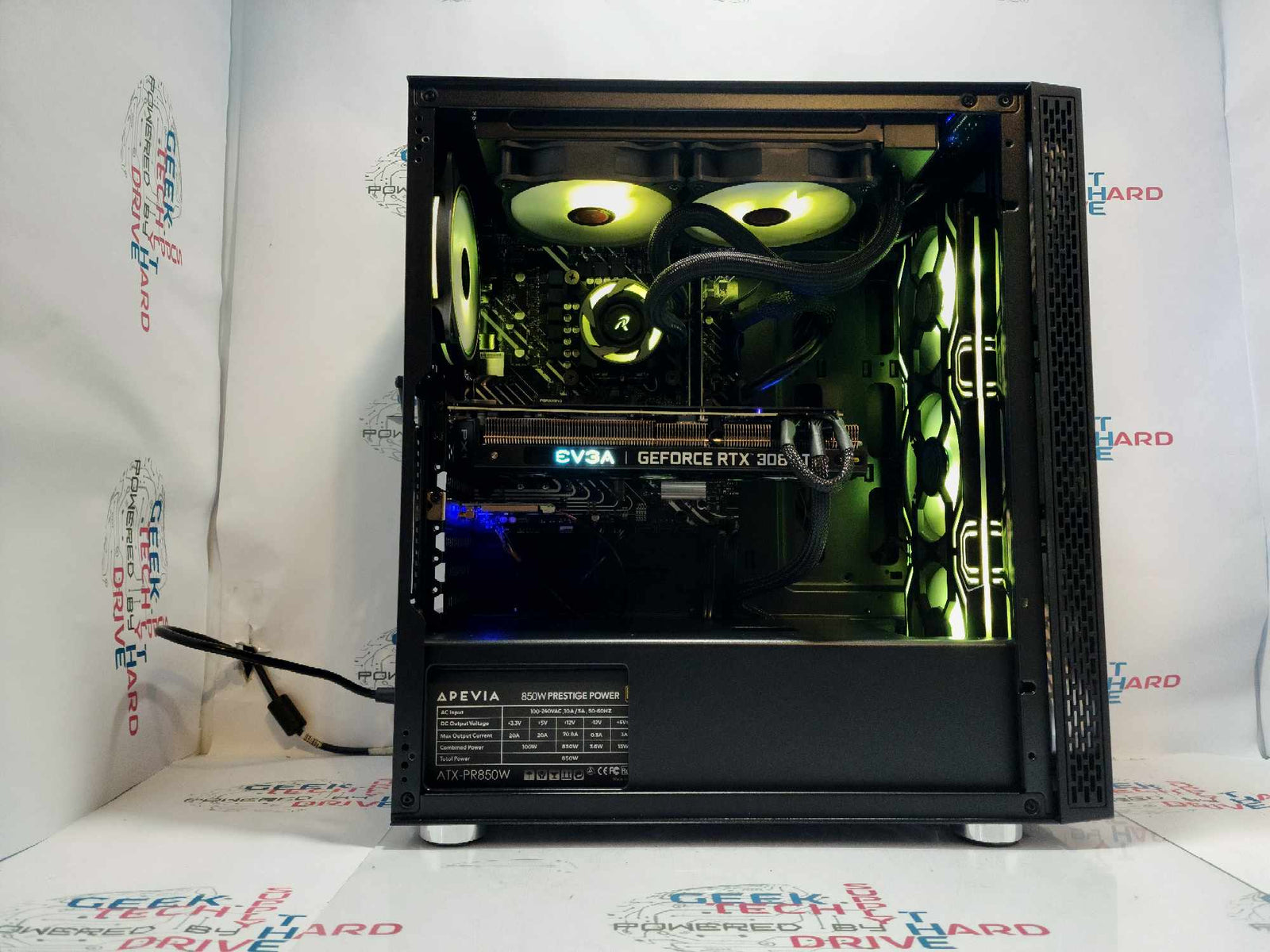 Gaming Custom Gaming PC i9 NVIDIA GeForce RTX 3080 Ti 500gb SSD 1tb HDD 32GB RAM - Geek Tech