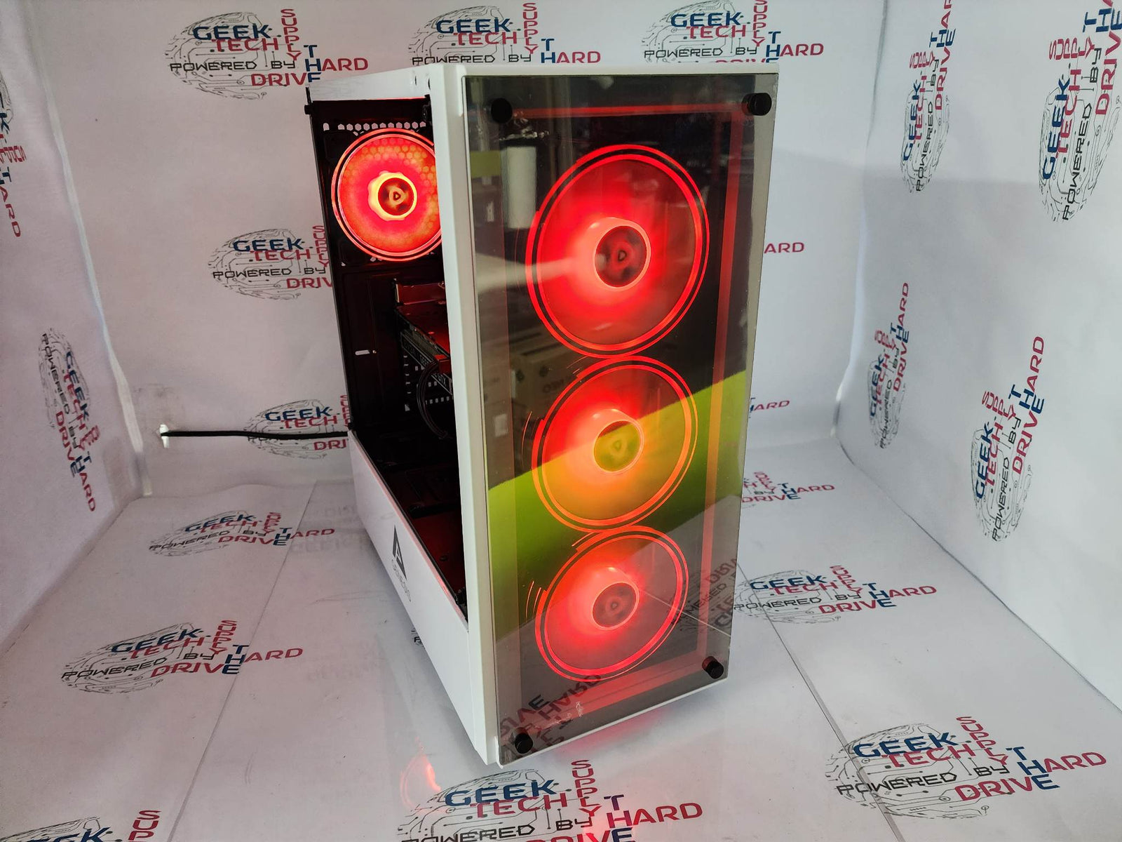 Gaming Desktop PC Computer i5 6-Core SSD 500GB 1TB 2TB NVIDIA GTX RTX WiFi Genesis White H6 - Geek Tech