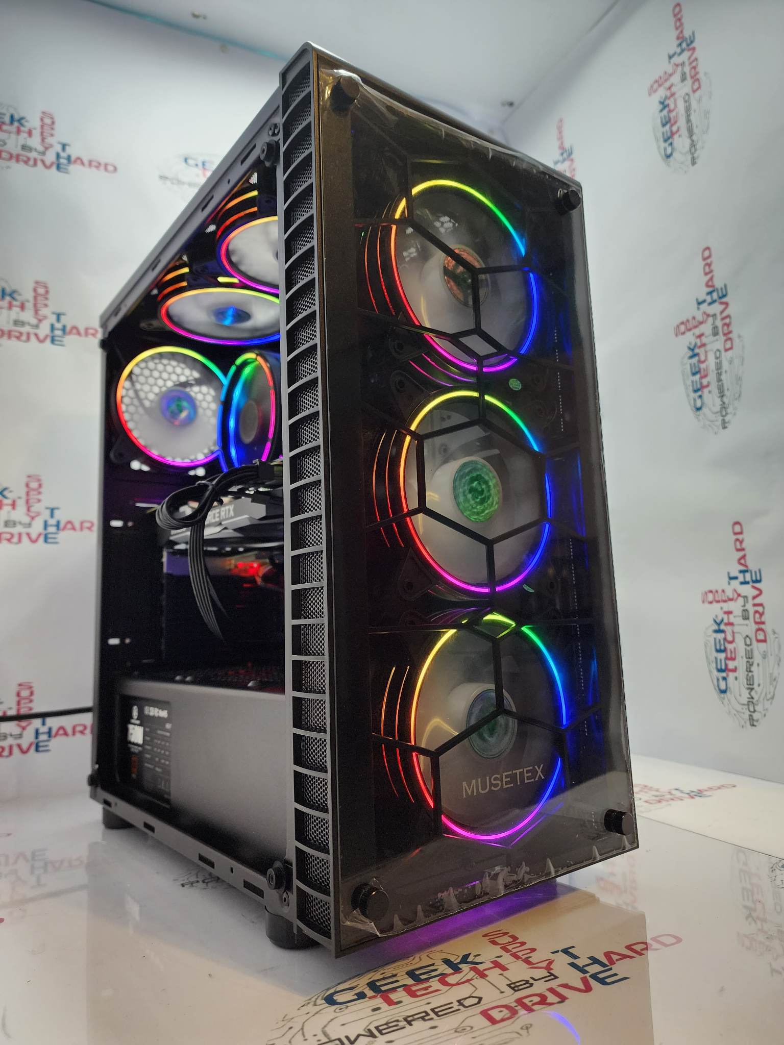 Gaming Desktop PC Computer Intel i5 GeForce RTX 4060 Ti SSD 500GB 1TB 2TB DDR5 16GB 32GB G06S6-B H6 - Geek Tech