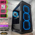 Gaming Desktop PC Computer Intel i5 NVIDIA GeForce RTX 4060 Ti 2TB SSD 32GB DDR5 Wifi Aura-P Black H610 - Geek Tech