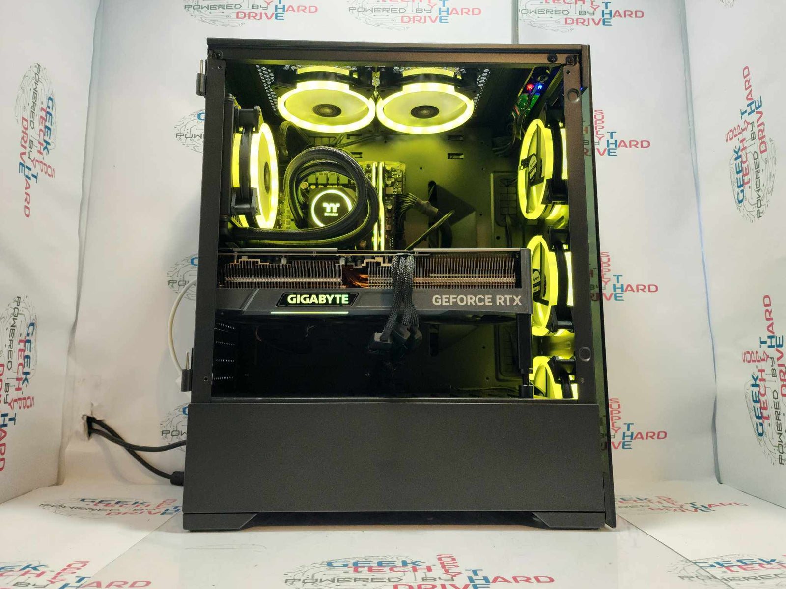 Gaming Desktop PC Computer Intel i7-12700KF NVIDIA GeForce RTX 4080 2tb M2 SSD 32gb DDR5 VR RGB Vog - Geek Tech