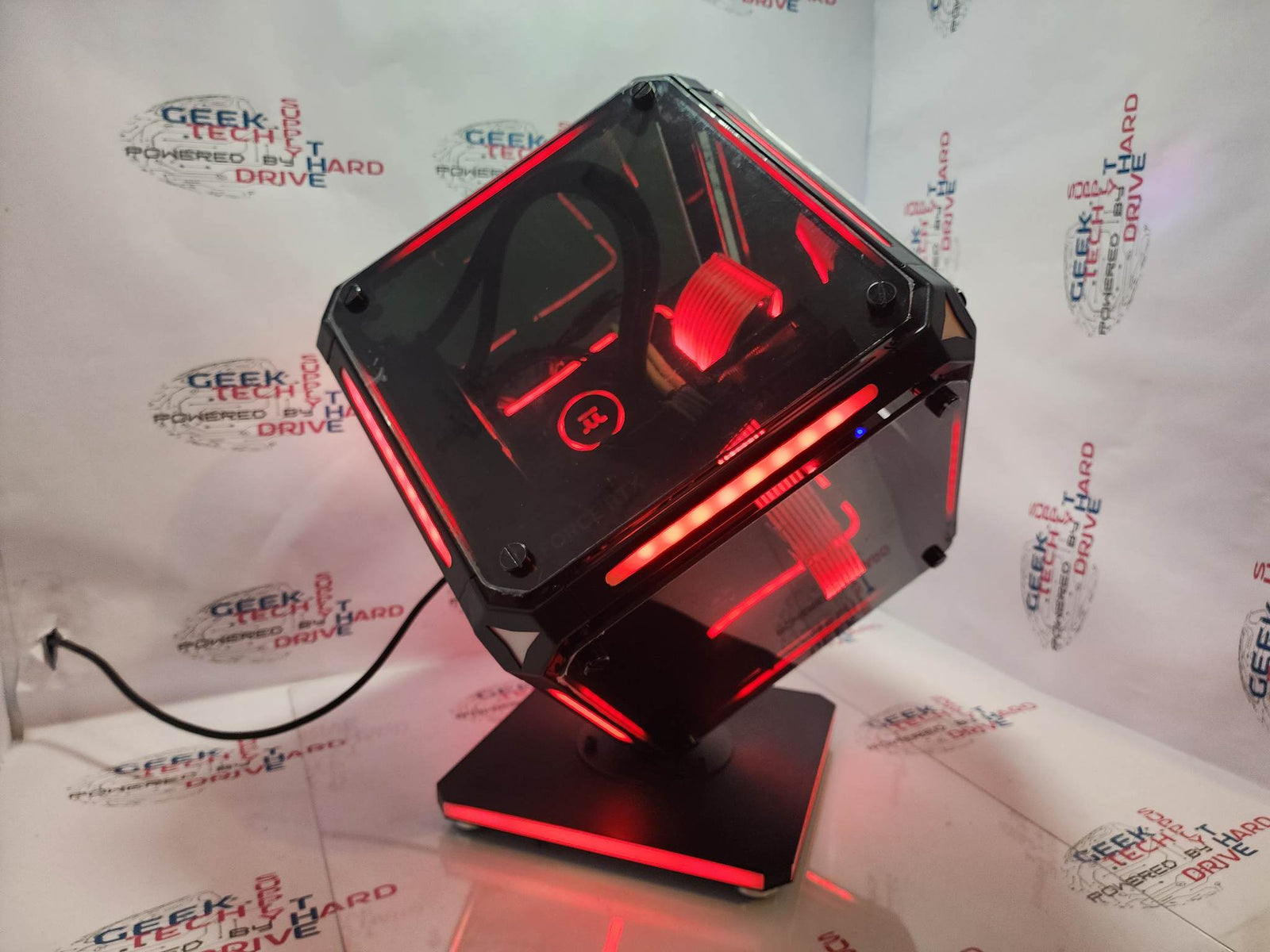 Gaming Desktop PC Computer Intel i9 NVIDIA RTX 4070 SSD 1TB 2TB DDR5 32GB RGB VR Water Rubix H6 - Geek Tech