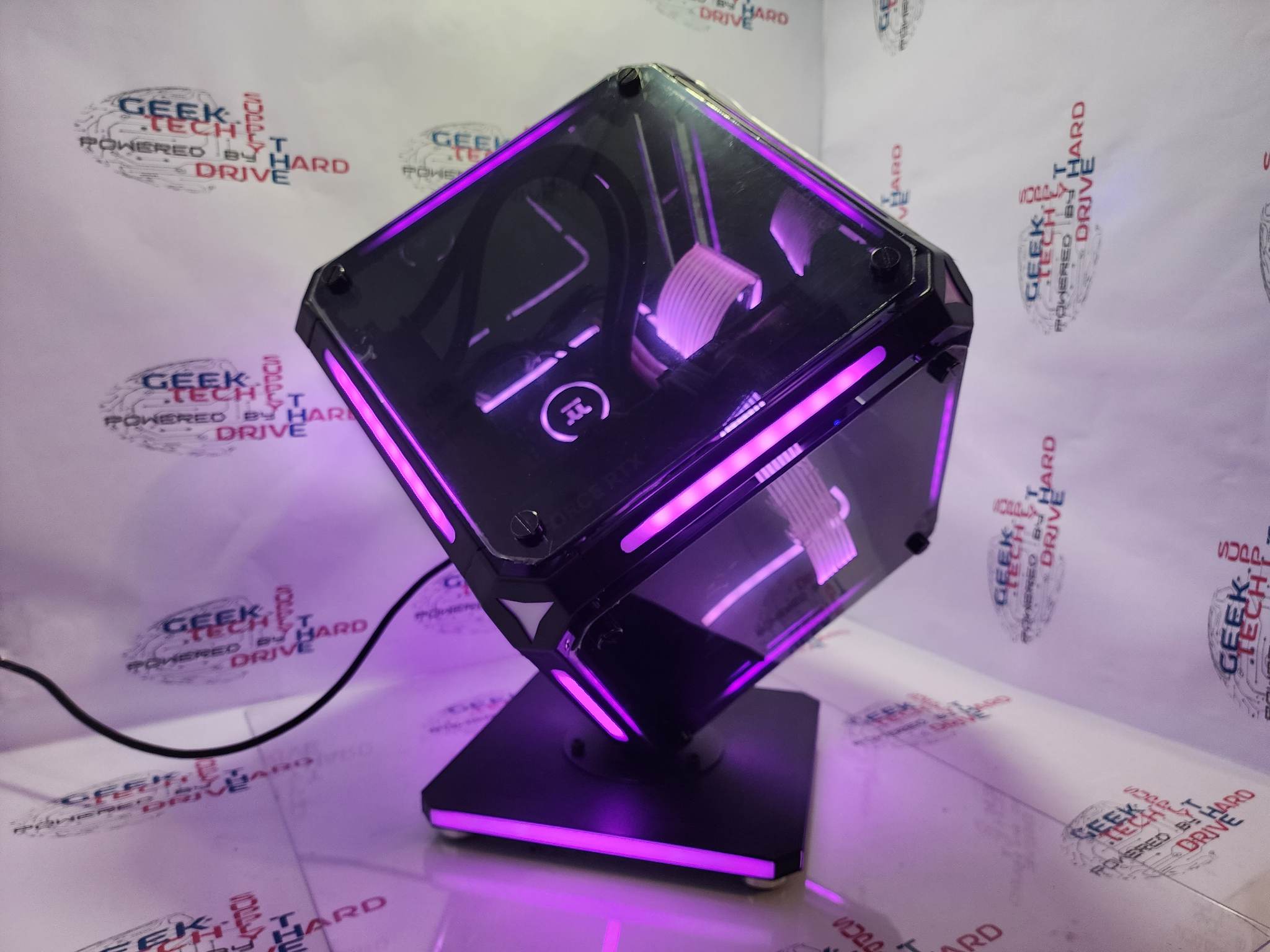 Gaming Desktop PC Computer Intel i9 NVIDIA RTX 4070 SSD 1TB 2TB DDR5 32GB RGB VR Water Rubix H6 - Geek Tech