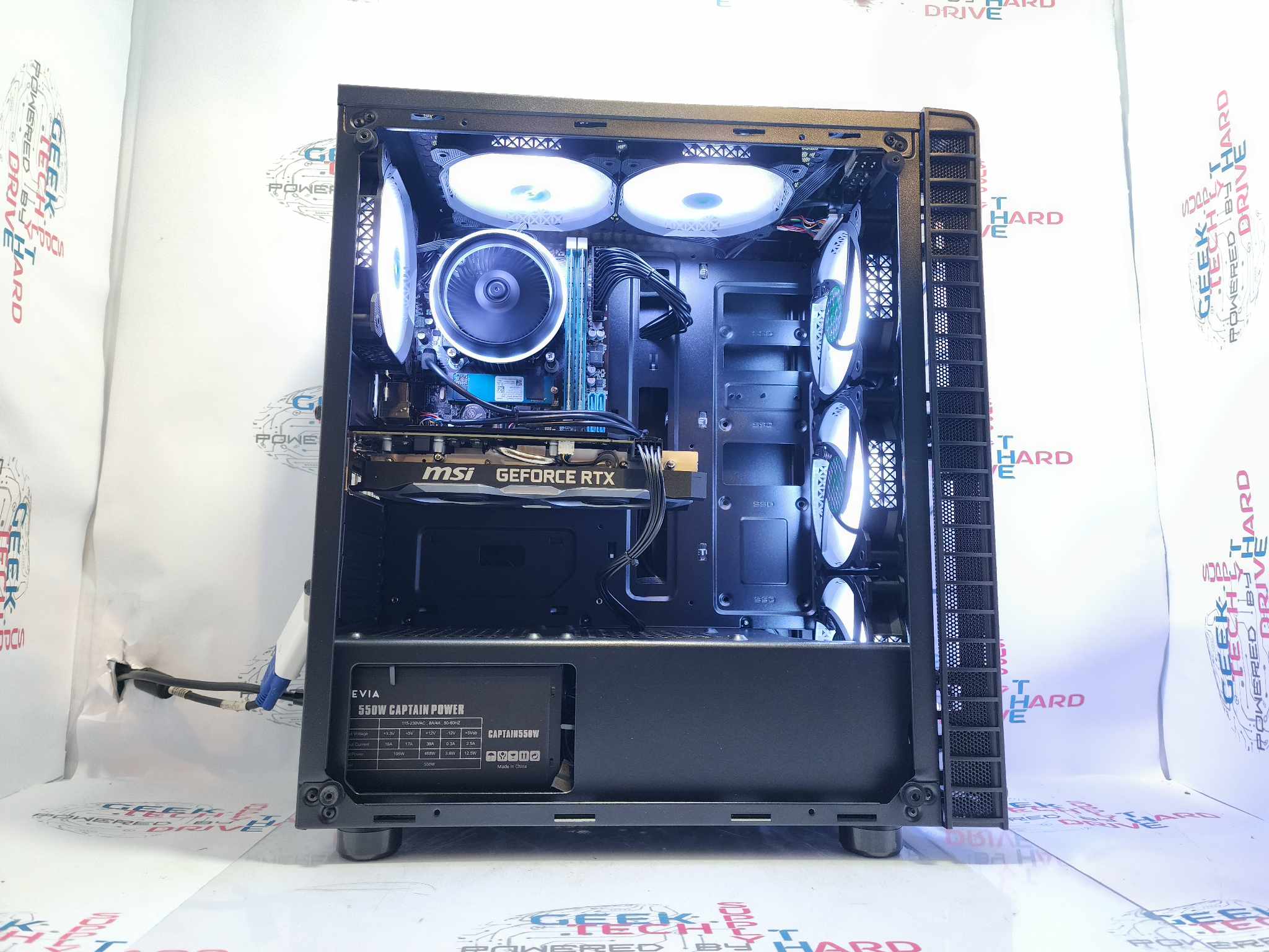 Gaming Desktop PC Computer Ryzen 3 2TB SSD 32GB NVIDIA RTX 2060 WiFi G05 - Geek Tech