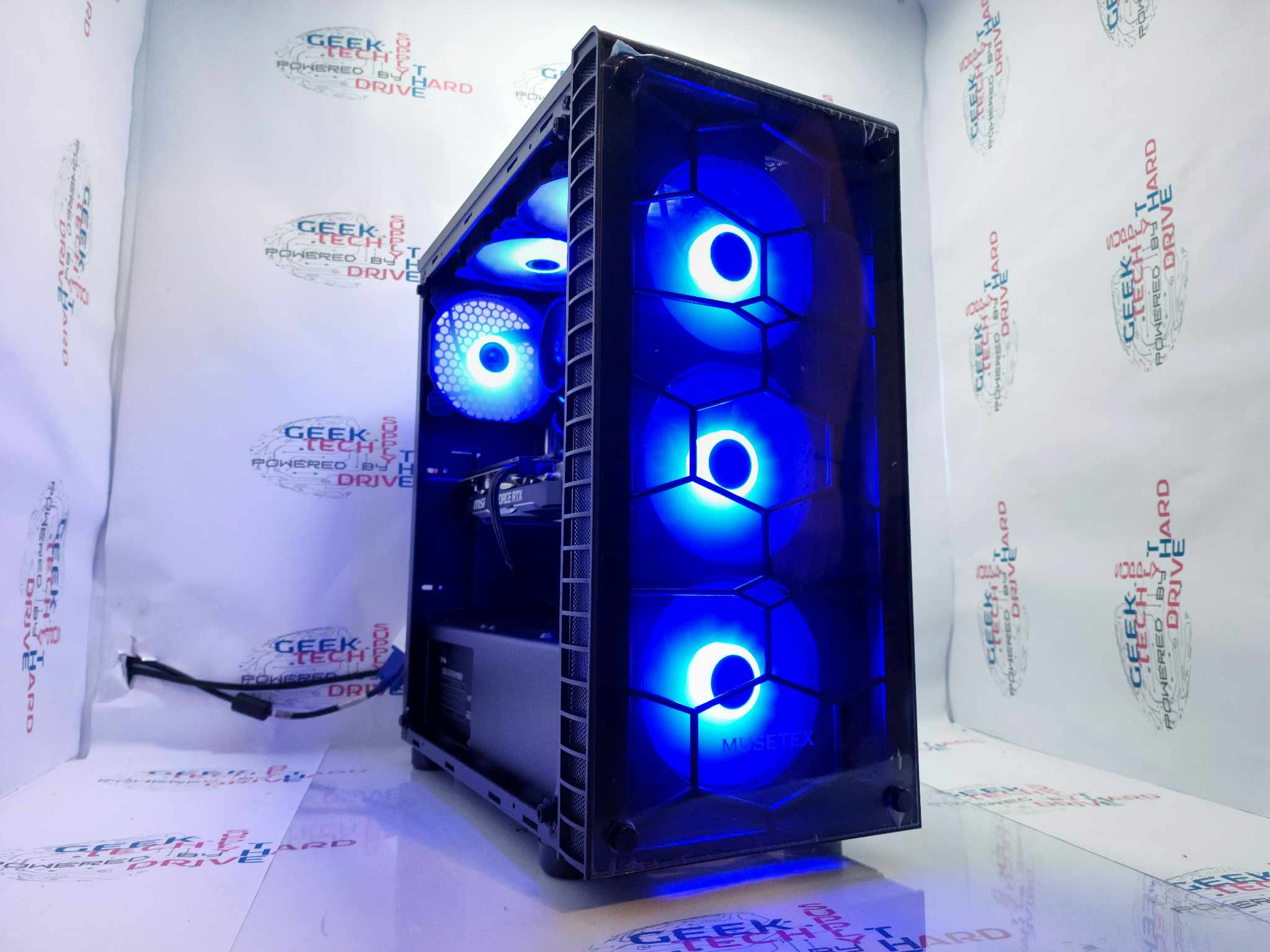 Gaming Desktop PC Computer Ryzen 3 2TB SSD 32GB NVIDIA RTX 2060 WiFi G05 - Geek Tech