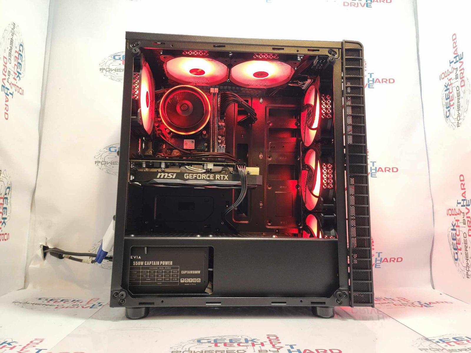 Gaming Desktop PC Computer Ryzen 3 2TB SSD 32GB NVIDIA RTX 2060 WiFi G05 - Geek Tech