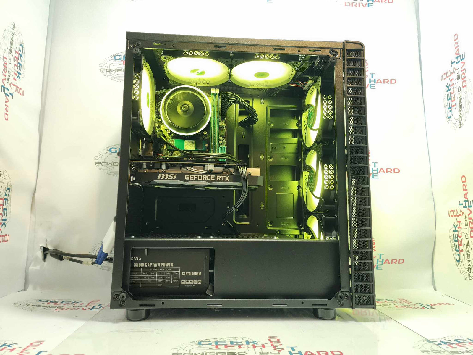 Gaming Desktop PC Computer Ryzen 3 2TB SSD 32GB NVIDIA RTX 2060 WiFi G05 - Geek Tech