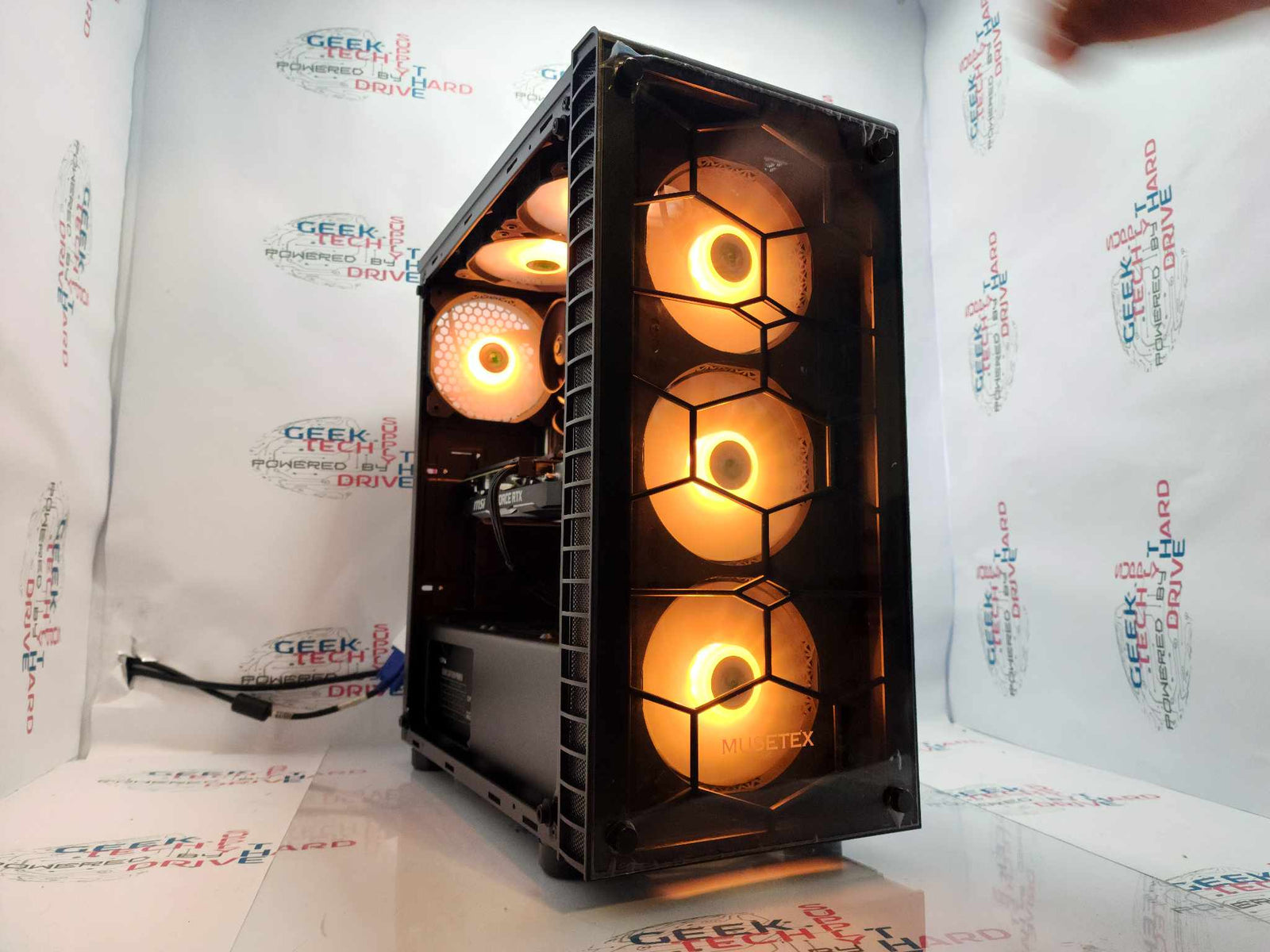 Gaming Desktop PC Computer Ryzen 5 1TB SSD 16GB NVIDIA 1660 SUPER WiFi G05 - Geek Tech