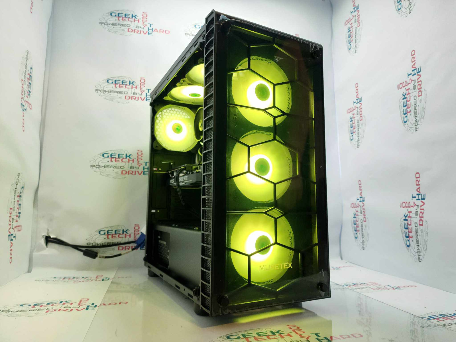 Gaming Desktop PC Computer Ryzen 5 1TB SSD 16GB NVIDIA 1660 SUPER WiFi G05 - Geek Tech