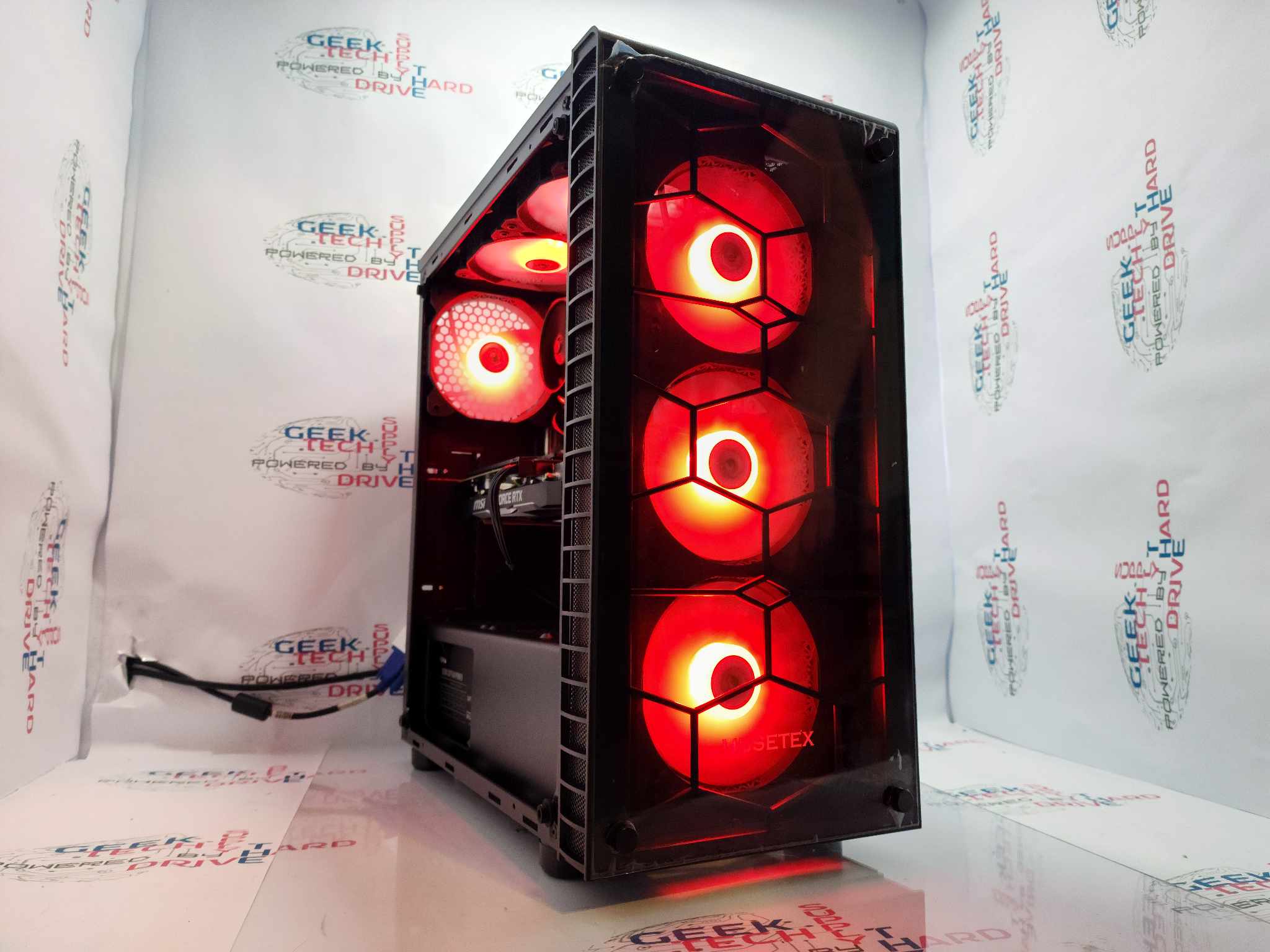 Gaming Desktop PC Computer Ryzen 5 1TB SSD 16GB NVIDIA 1660 SUPER WiFi G05 - Geek Tech