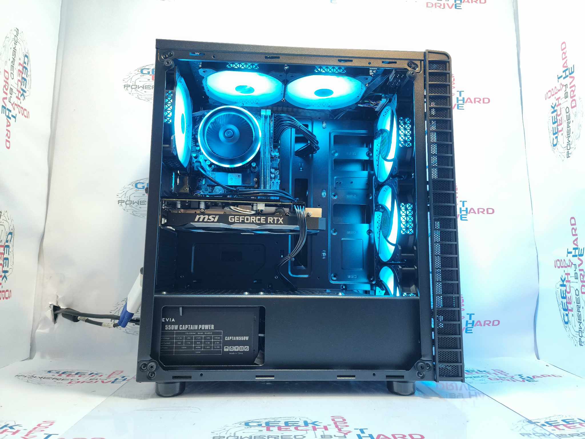 Gaming Desktop PC Computer Ryzen 5 2TB SSD 32GB NVIDIA RTX 2060 WiFi G05 - Geek Tech