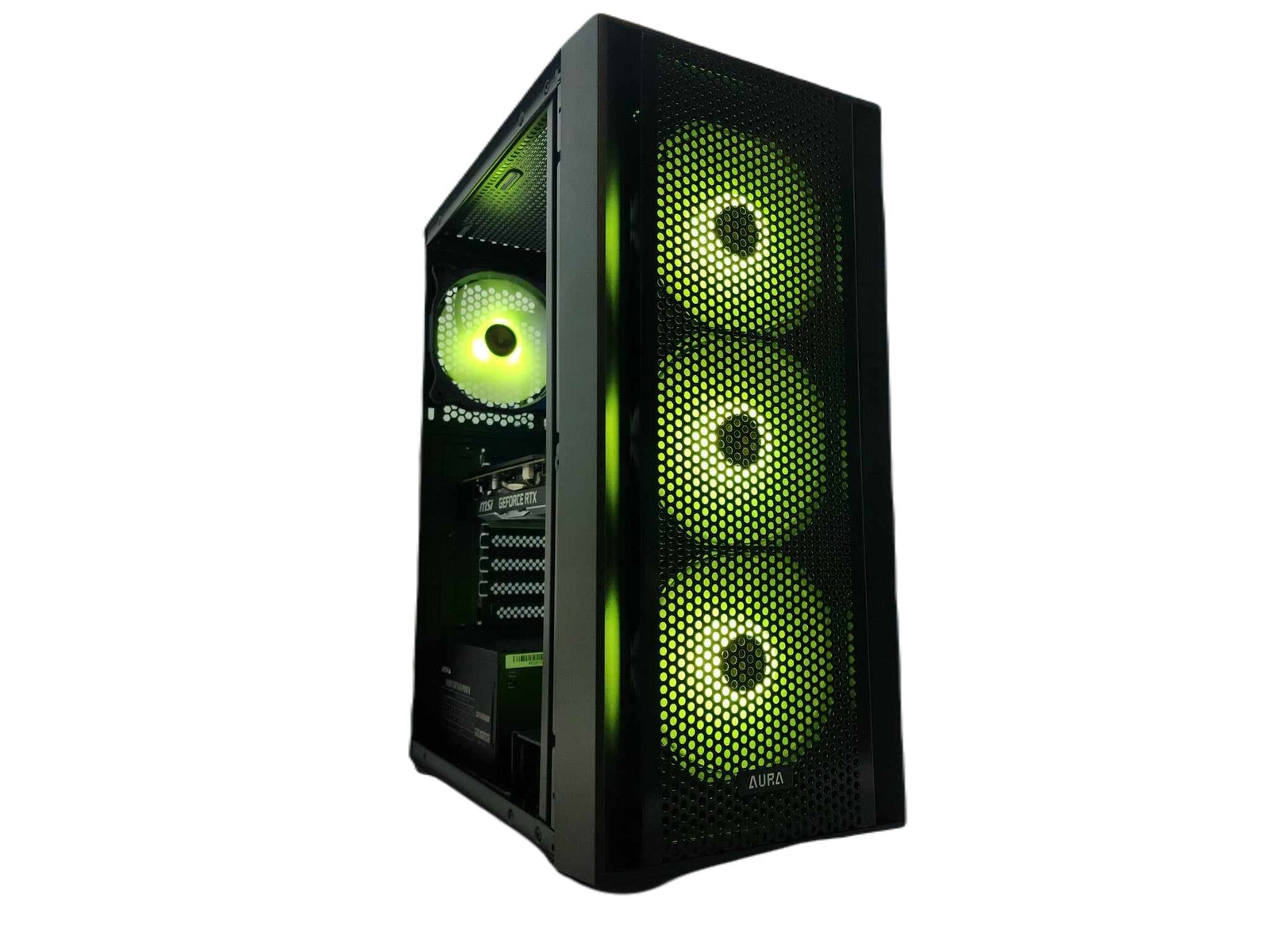 Gaming Desktop PC Computer Ryzen 5 2TB SSD 32GB NVIDIA RTX 2060 WiFi Gamdias A520 - Geek Tech