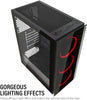 GOLDEN FIELD N18 Gaming Computer Case — close-up