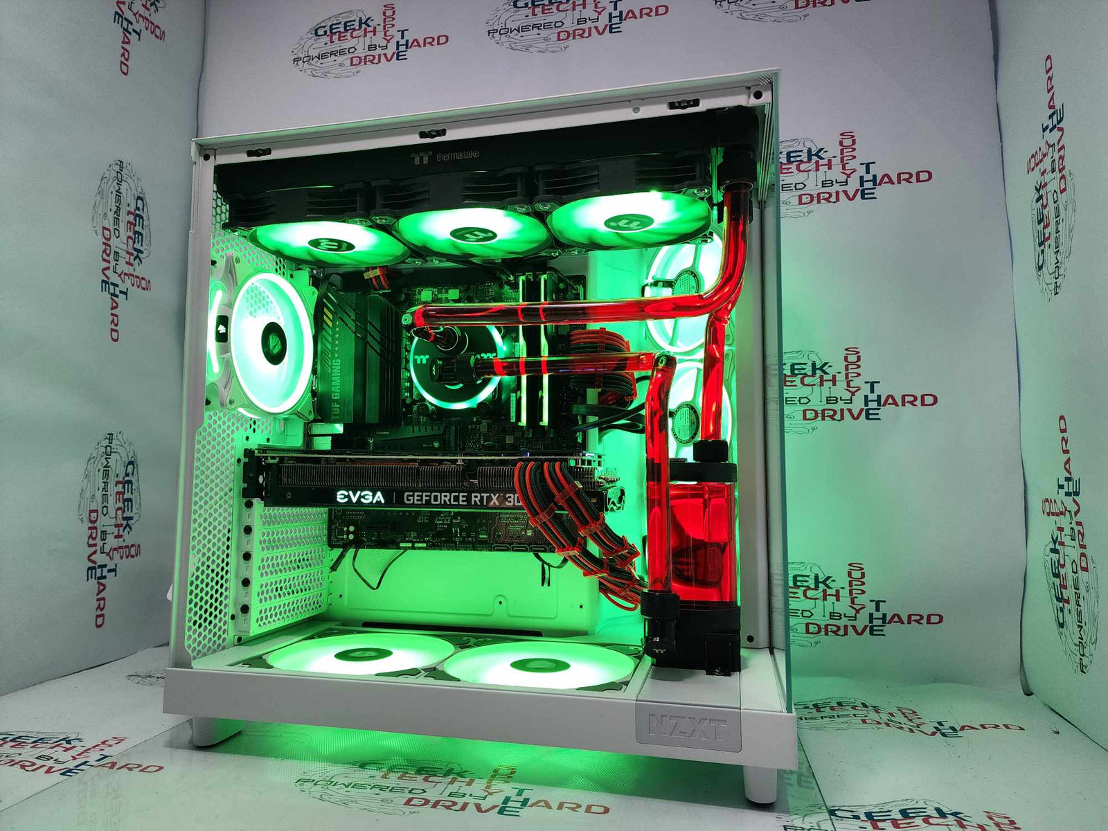 GTech Gaming PC Ryzen 7 7800X3D RTX 3080 32GB DDR5 1TB Gen4 NVMe White - Geek Tech