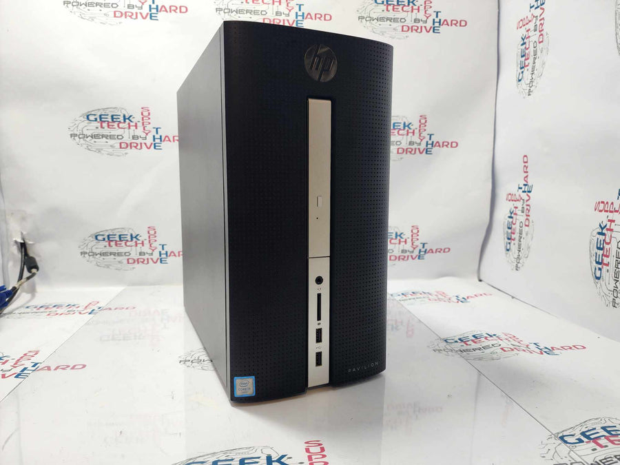 HP Pavilion Desktop 510-p020 Computer 256gb SSD 8GB RAM Black | Grade B