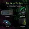 HyperGear 4in1 Gaming Kit (Emerald Crocodile) Keyboard - — rear view