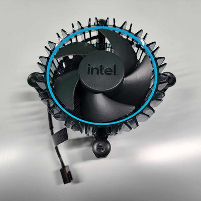 Ventilador de refrigeración para CPU Intel Stock Air LGA1700 LGA 1700 12.ª, 13.ª y 14.ª generación 