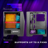 Raidmax S811 Infinity ARGB Light Series — detail view