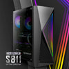 Raidmax S811 Infinity ARGB Light Series — side view
