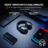 Razer Barracuda X Wireless Gaming & Mobile Headset - Black — angle view
