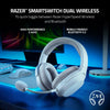 Razer Barracuda X Wireless Gaming & Mobile Headset - White — angle view