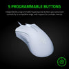 Razer DeathAdder Essential Gaming Mouse: 6400 DPI Optical — angle view