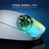 ROCCAT Kone Pro Air Gaming PC Wireless Mouse White — rear view